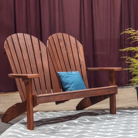 Adirondack Love Seat in Unfinished Pressure Treated Pine