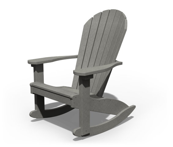 Poly Lumber Adirondack Rocker