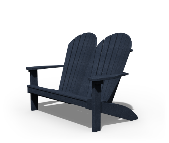 Poly Lumber 4′ Adirondack Bench