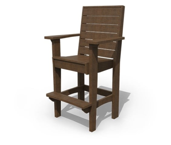 Poly Lumber Coastal Bar Chair