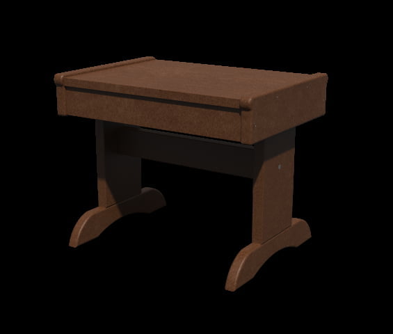 Poly Lumber Rectangle End Table