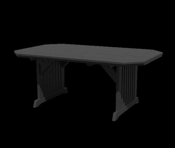 Poly Lumber 4 x 6 English Garden Dining Table