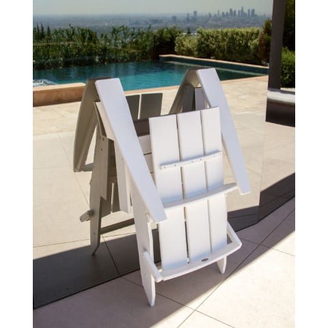 Polywood ® Modern Folding Adirondack Chair