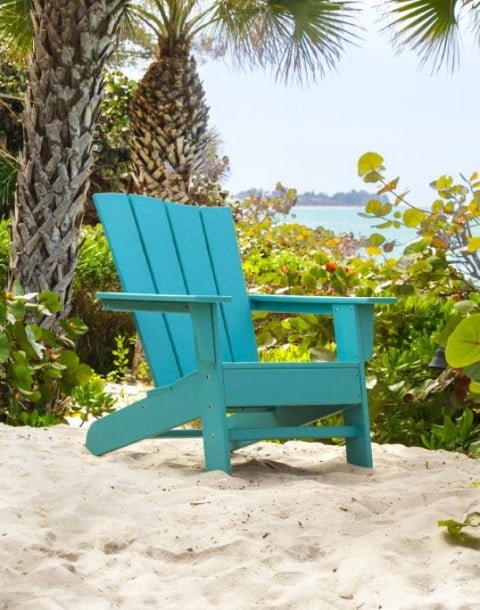 Polywood ® The Wave Chair Left