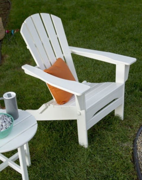 Polywood ® Palm Coast Folding Adirondack Chair