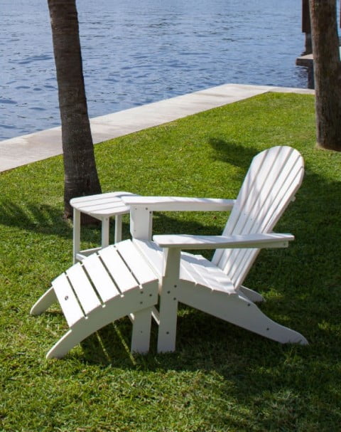 Polywood ® South Beach Adirondack 3-Piece Set