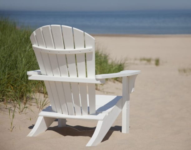 Polywood ® Seashell Adirondack Chair