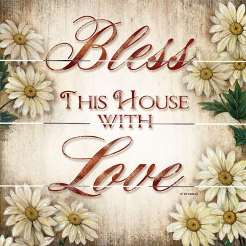 Wood Pallet Art – Bless This House