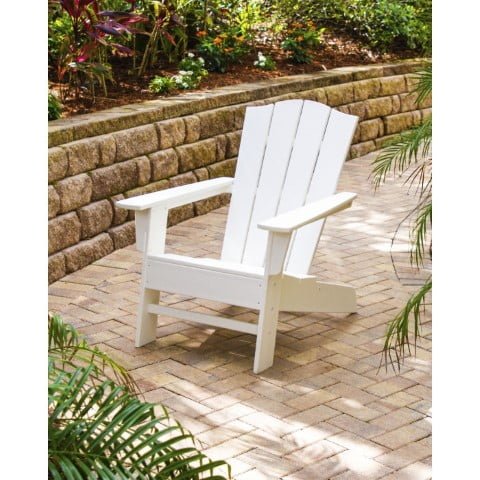 Polywood® – The Crest Adirondack Chair in Vintage Finish