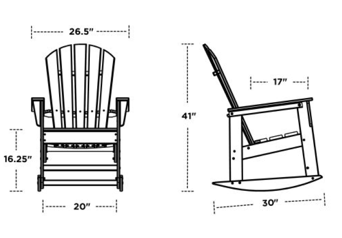 Polywood ® South Beach Rocking Chair