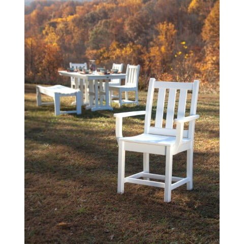 Polywood ® Traditional  Garden Dining Arm Chair