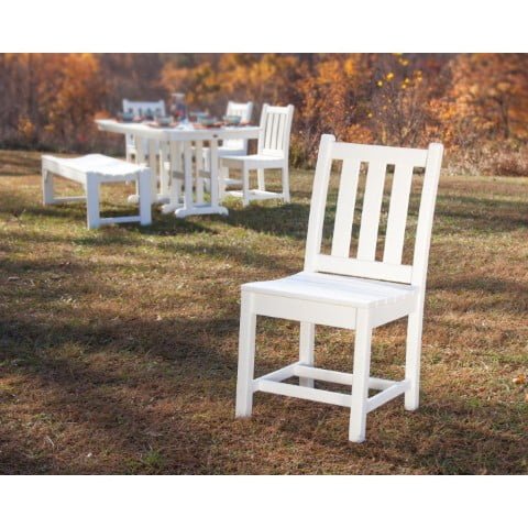 Polywood ® Traditional  Garden Dining Side Chair