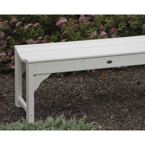 Polywood ® Traditional  Garden 48" Backless Bench