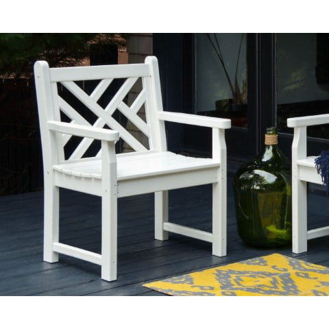 Polywood ® Chippendale Garden Arm Chair