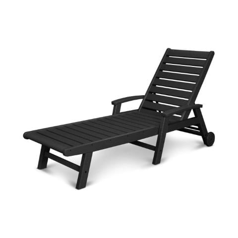 Polywood ® Signature Chaise with Wheels