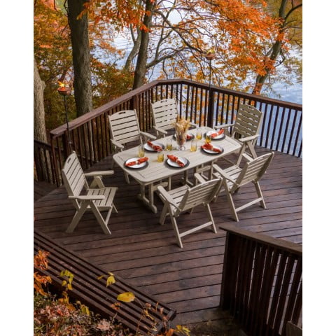 Polywood ® Nautical 7-Piece Dining Set