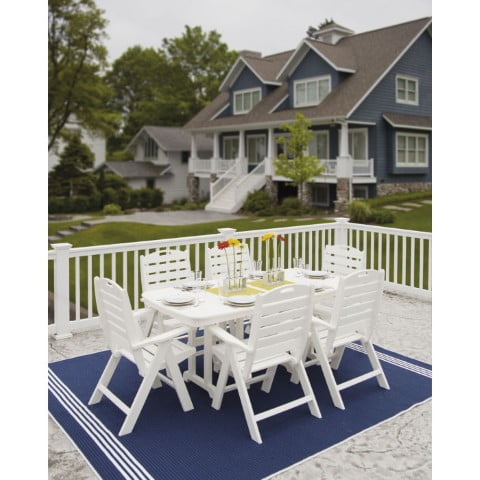 Polywood ® Nautical 7-Piece Dining Set