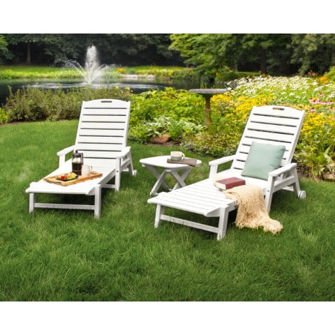 Polywood ® Nautical 3-Piece Chaise Set