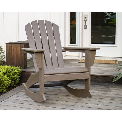 Polywood ® Nautical Adirondack Rocking Chair