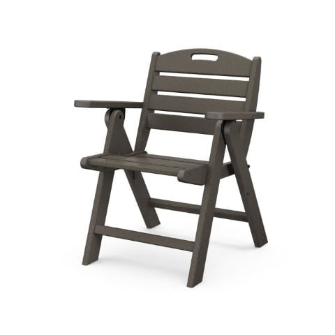 Polywood ® Nautical Lowback Chair in Vintage Finish