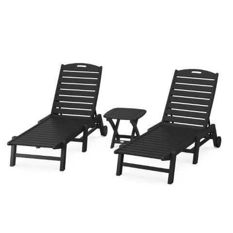 Polywood ® Nautical 3-Piece Chaise Set