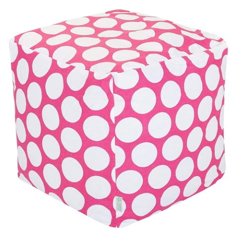 Hot Pink Large Polka Dot