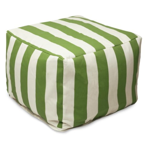 Vertical Stripe Ottoman