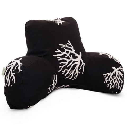 Coral Reading Pillow