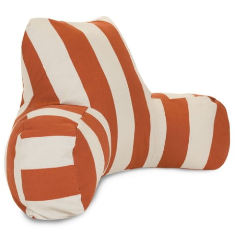 Burnt Orange Vertical Stripe