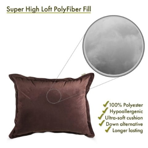 Micro-Velvet Floor Pillow