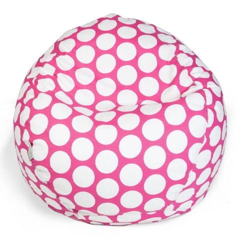 Hot Pink Large Polka Dot
