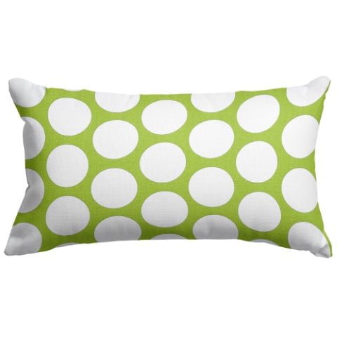 Large Polka Dot Small Pillow