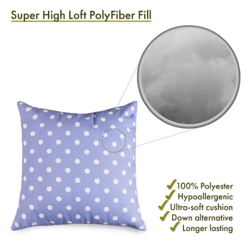 Small Polka Dot Large Pillow