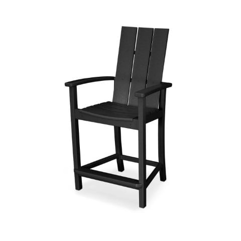 Polywood ® Modern Adirondack Counter Chair