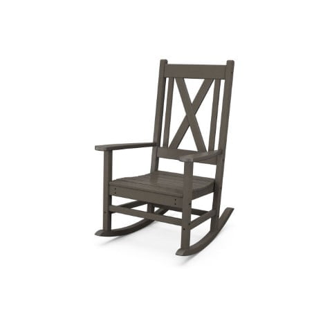 Polywood ® Braxton Porch Rocking Chair in Vintage Finish