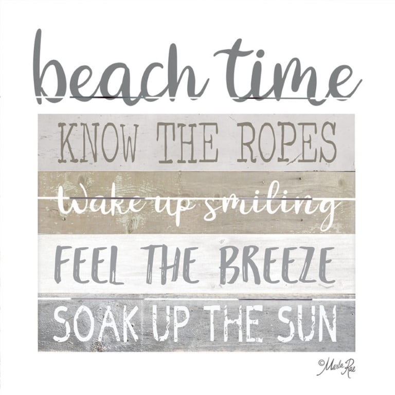 Wood Pallet Art – Beach Time