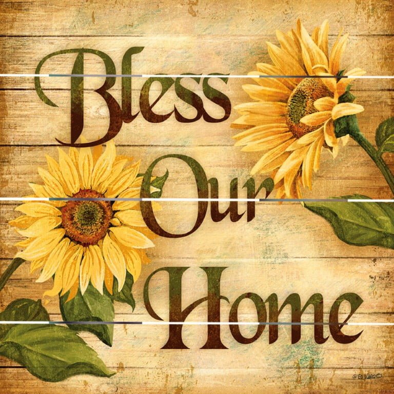 Wood Pallet Art – Bless Our Home