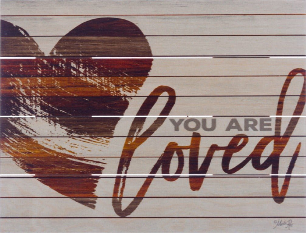 Wood Pallet Art – You Are Loved