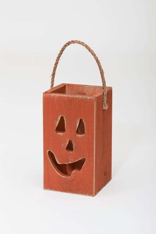 Primitive Wooden Pumpkin Box