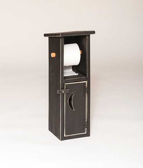 Farmhouse Style Outhouse Toilet Paper Holder