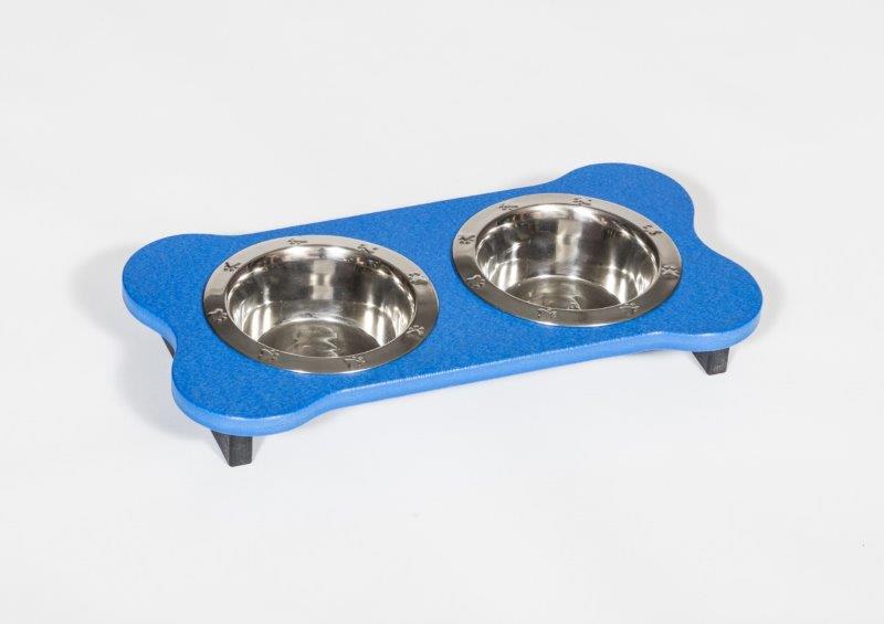 Double Dog Bone Dish Stand