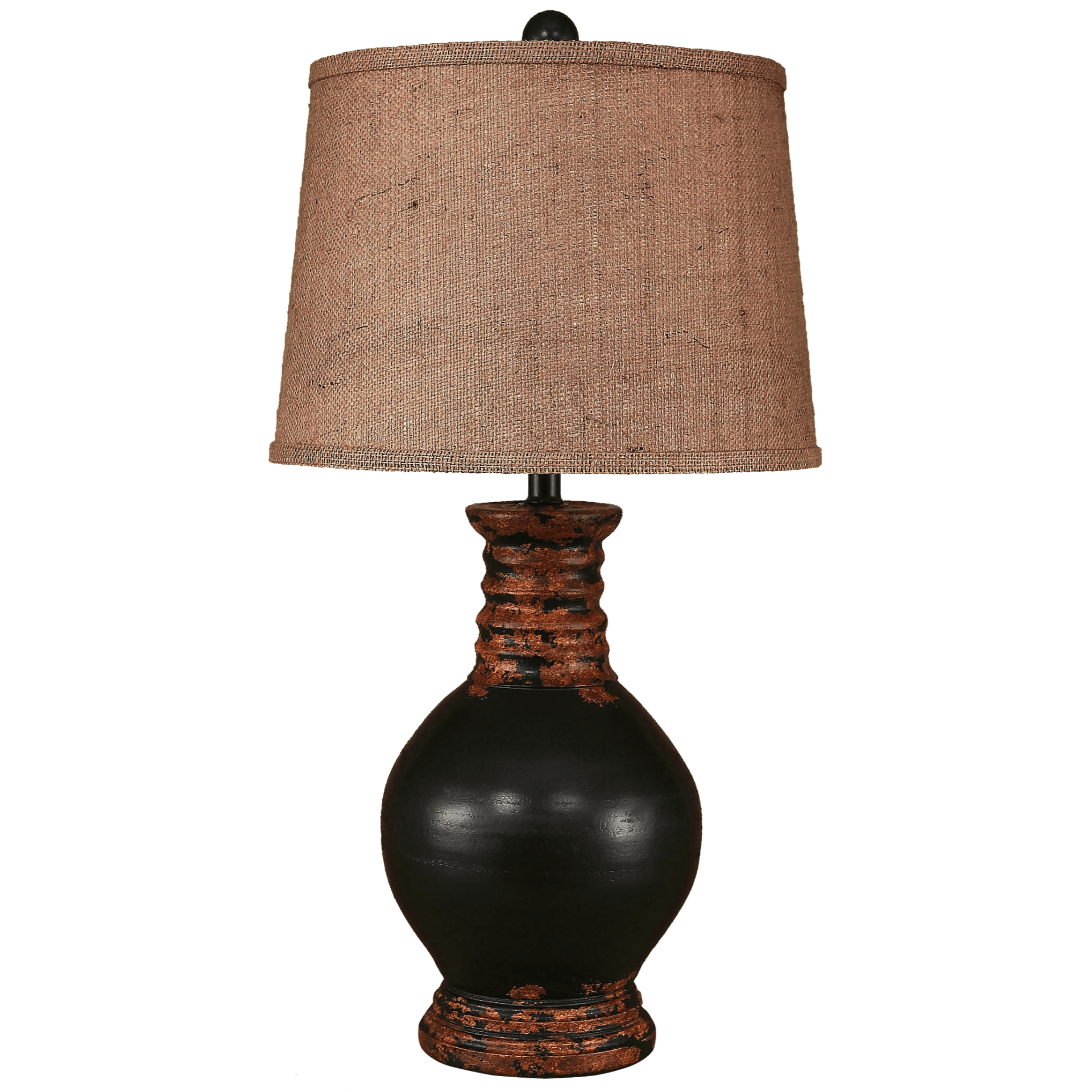 Ribbed-Neck Table Lamp