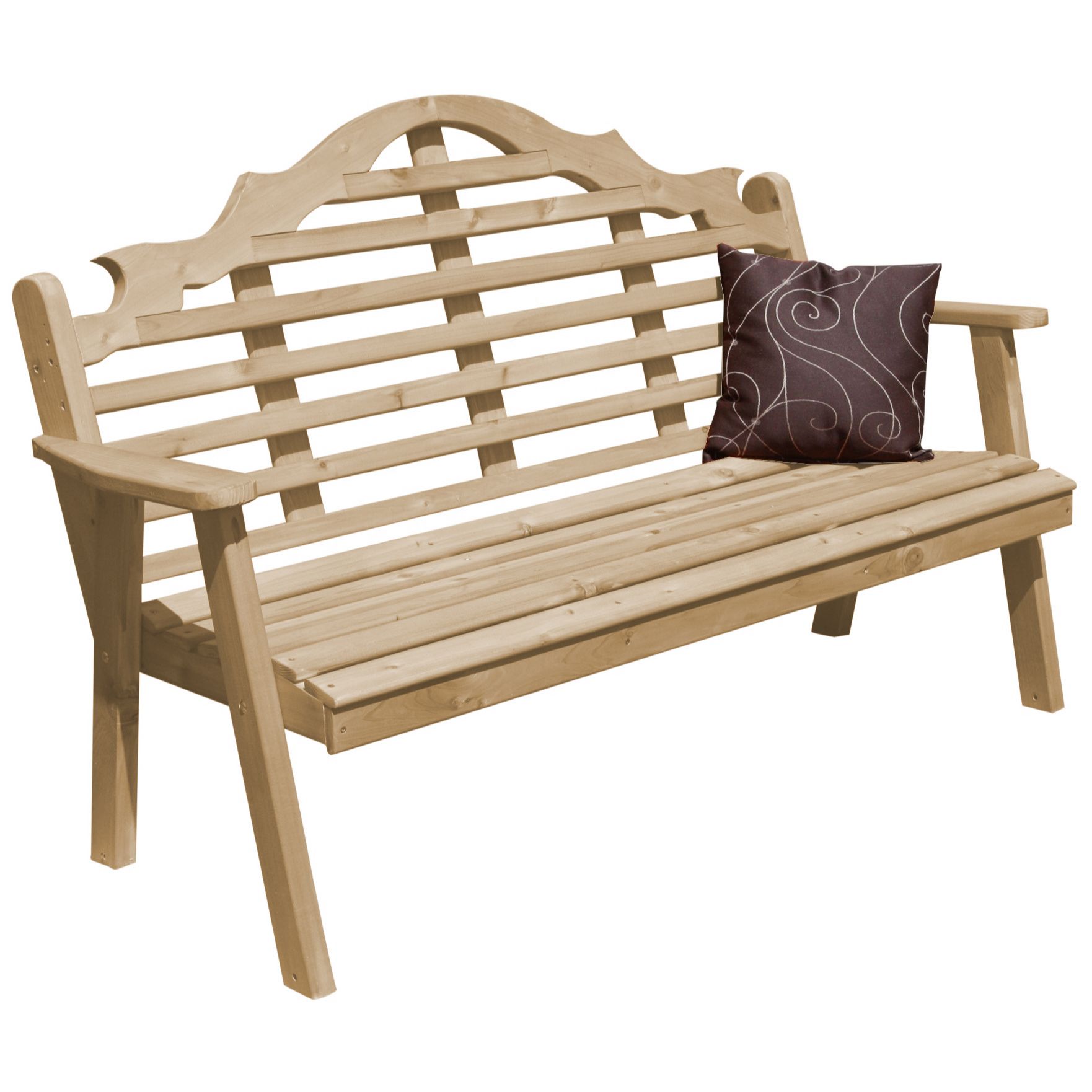 Pine Marlboro Garden Bench