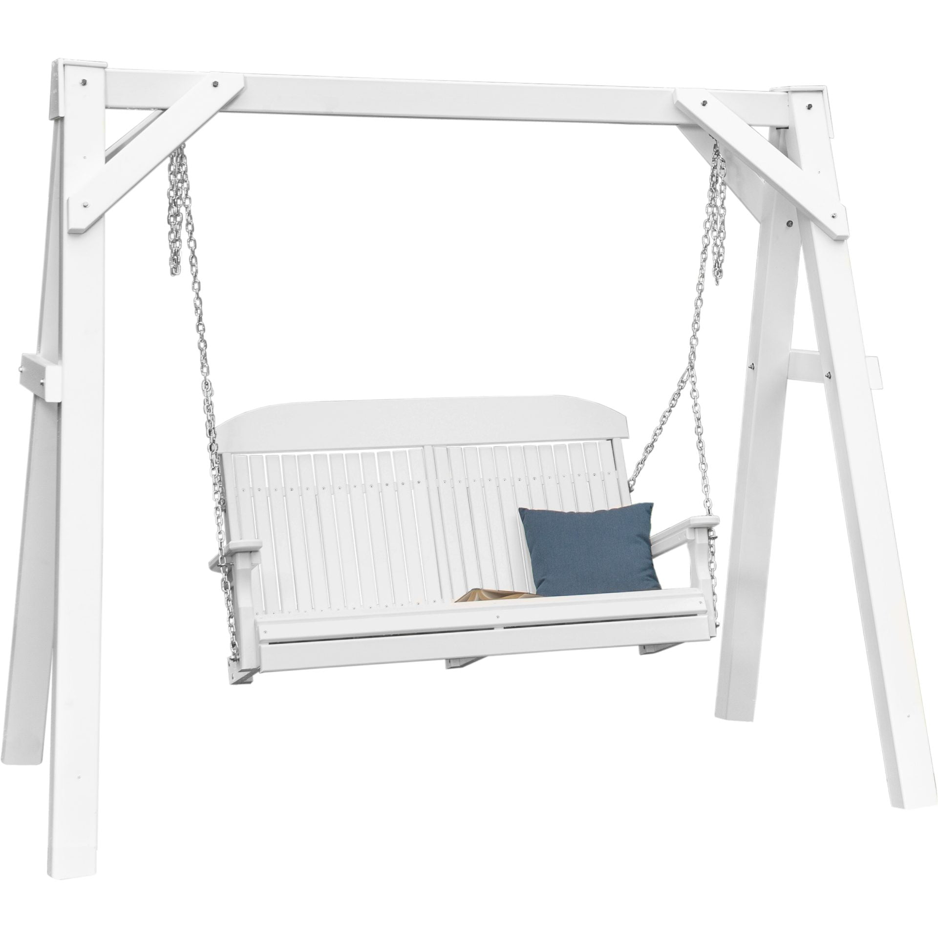 LuxCraft A-Frame Vinyl Swing Stand