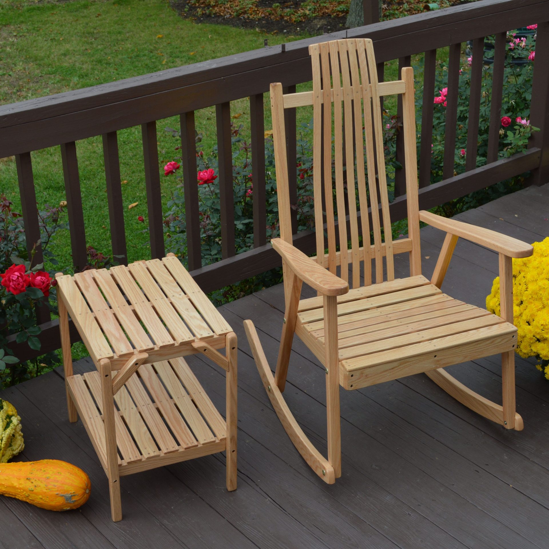 Bent Oak Rocker