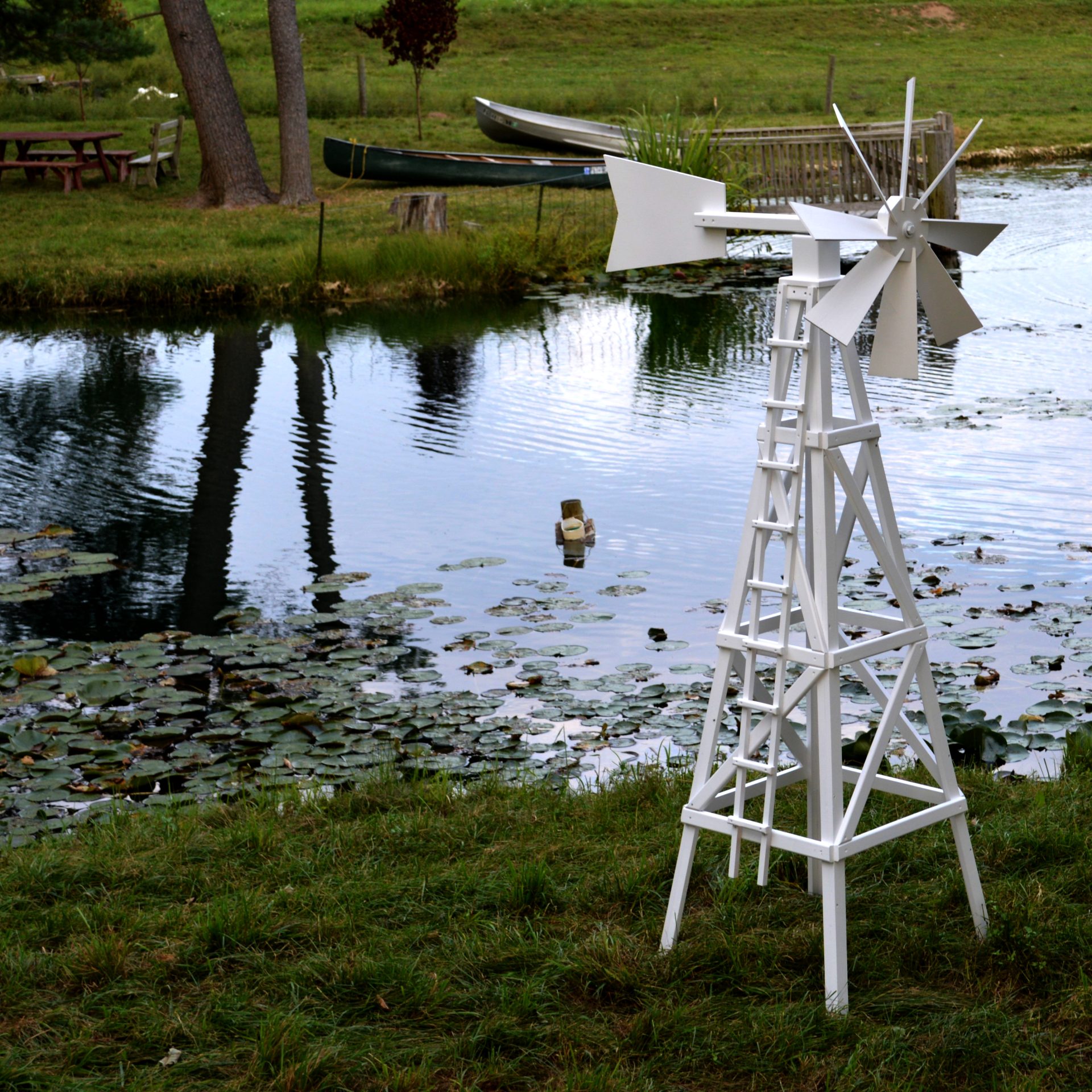 A&L Furniture Farm Style Windmill