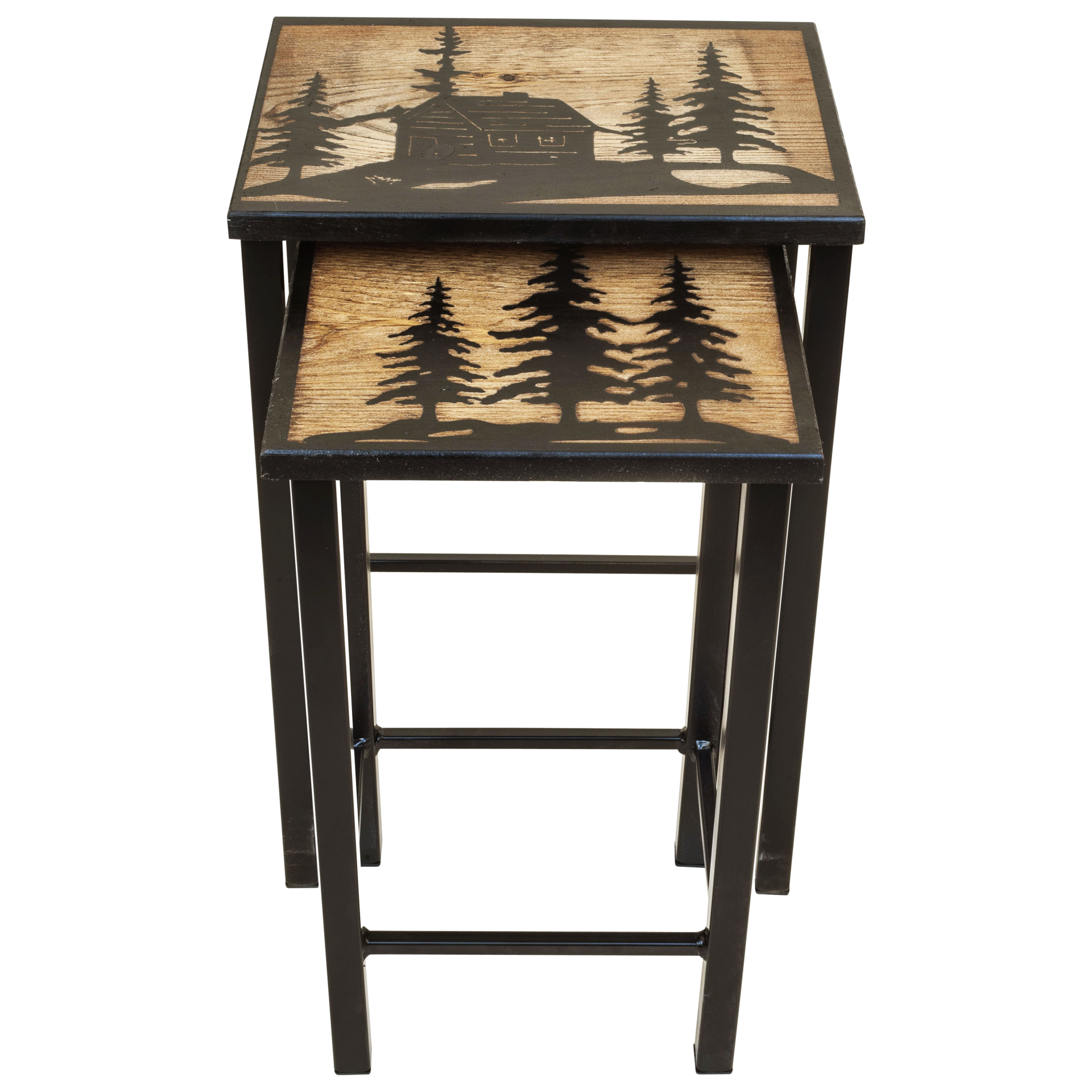 Rustic Nesting Table Set