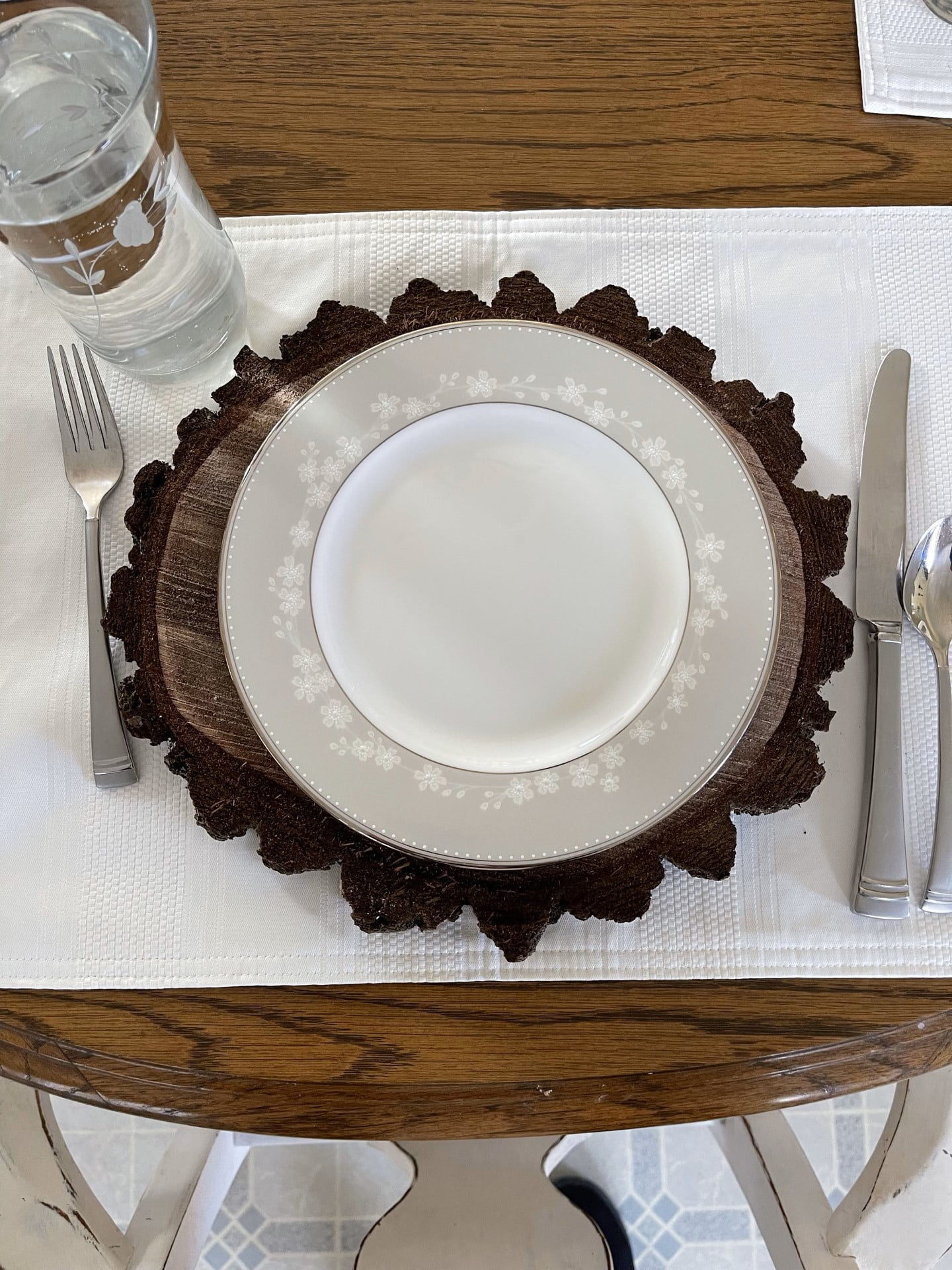 Black Walnut Plate Chargers