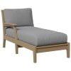 Berlin Gardens Classic Terrace Right Arm Chaise Lounge