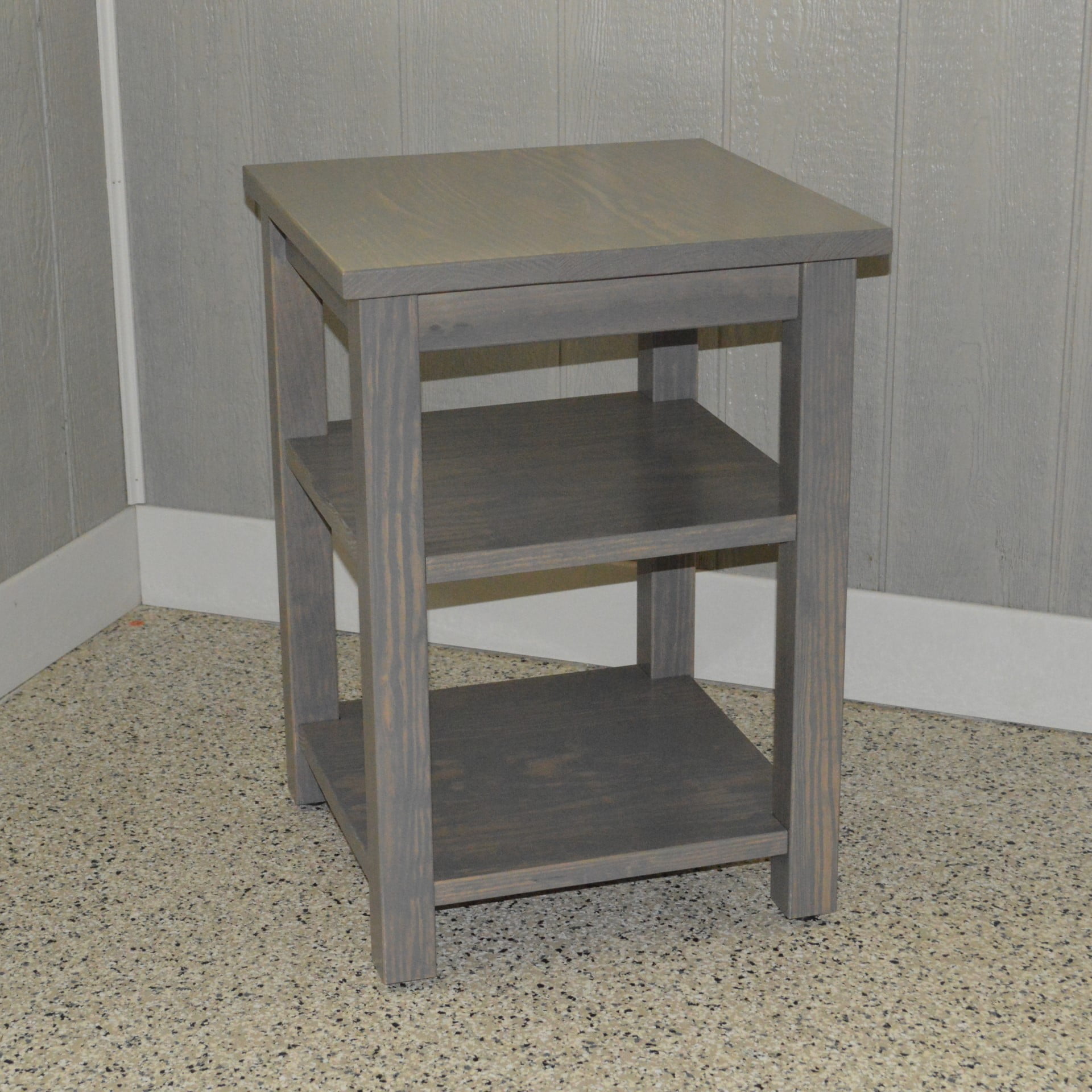 A&L Furniture VersaLoft Night Stand with 2 Shelves